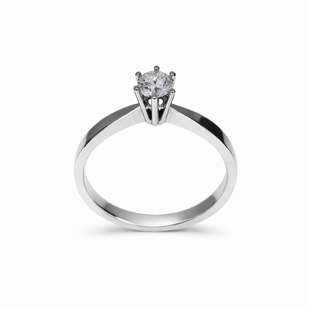 Solitair  ring 0.33 crt.